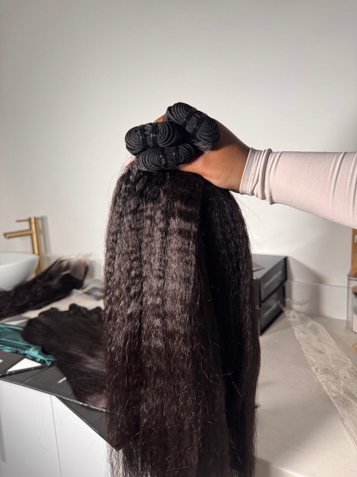 Kinky straight bundles