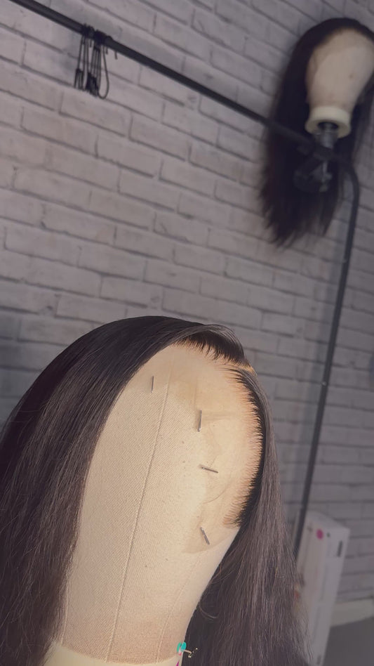 HD full frontal wig (13*6) (Sidepart)